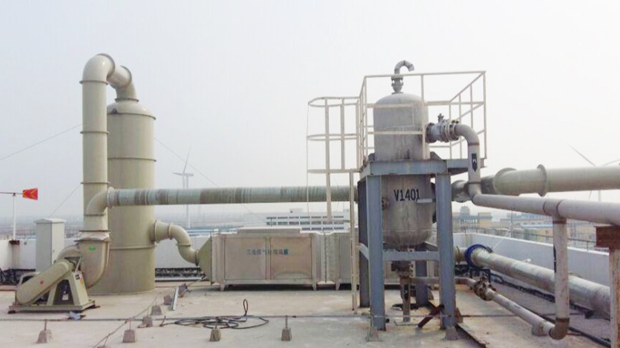 酸霧廢氣設備定制案例